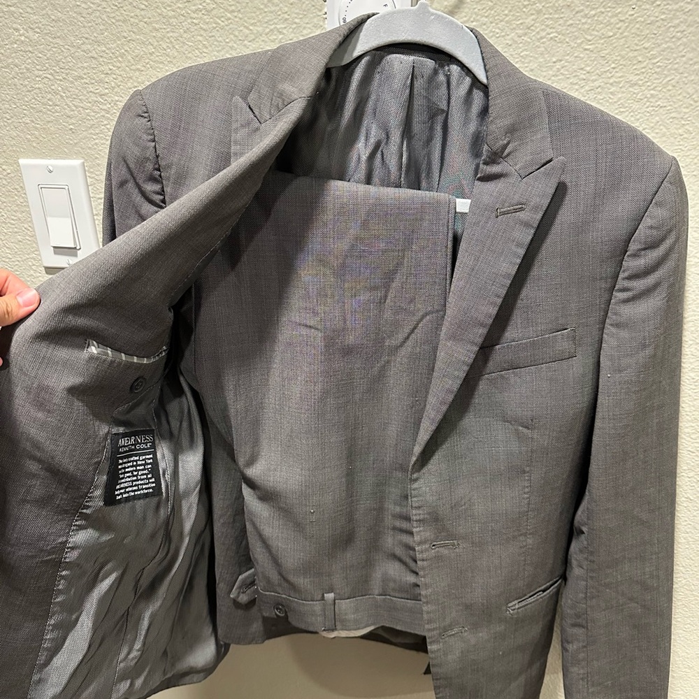 Men's Gray Suit Blazer